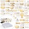 60PCs Fully Assembled Wedding Photo Booth Props - Prop Stand - Gold Signs - Elegant Wedding & Reception Party Supplies- Funny Wedding Props -Gold Foil Print – Bridal PhotoBooth